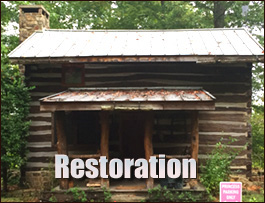 Historic Log Cabin Restoration  South Lebanon, Ohio